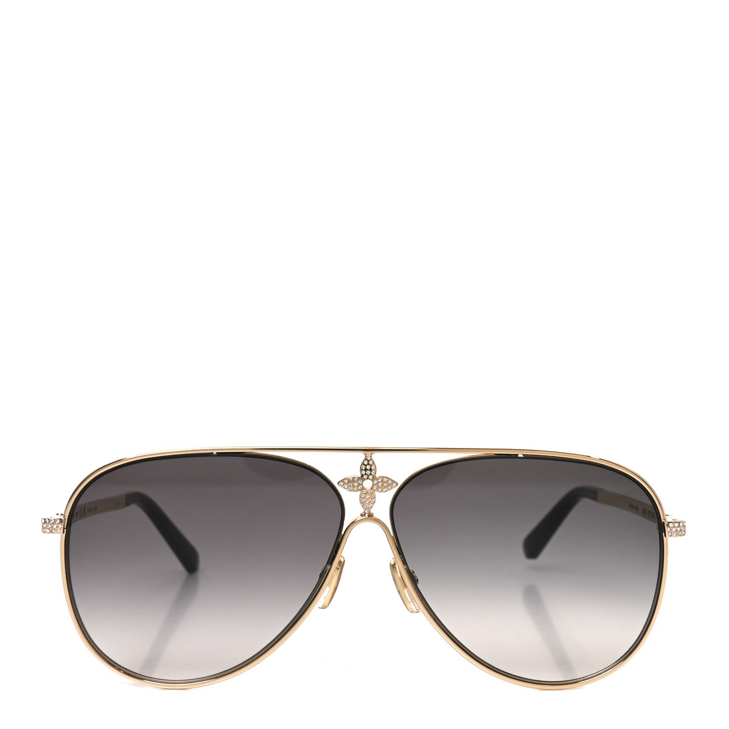 Metal LV Star Pilot Sunglasses Z1869U Gold