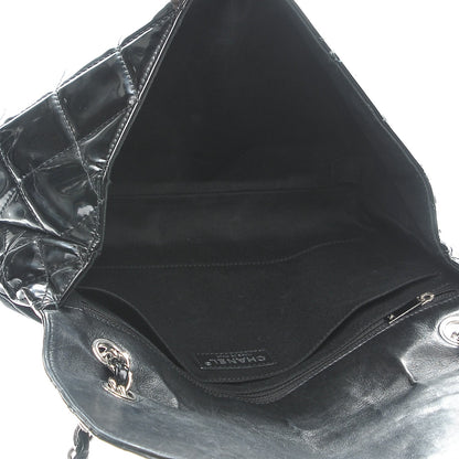 Chanel Vinyl Quilted In the Business Flap Bag Black 5 of 7