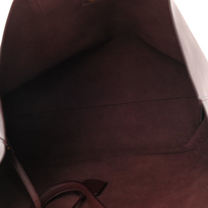 Saint Laurent Calfskin Large Shopping Tote Old Bordeaux 5 of 11