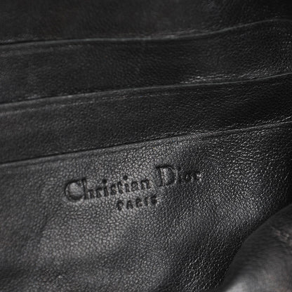 Christian Dior Lambskin Cannage New Lock Pouch Black 7 of 9