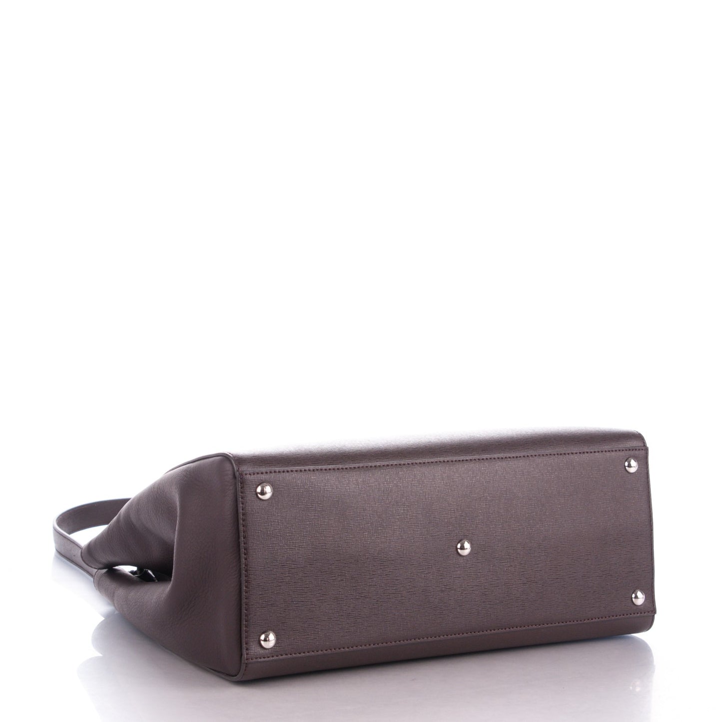 Vitello Elite Regular 2Jours Tote Caffe Noir
