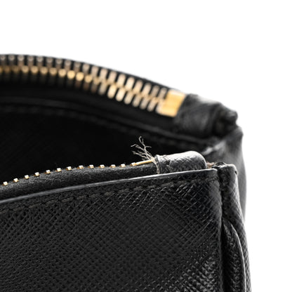 Prada Saffiano Medium Galleria Double Zip Tote Black 15 of 17