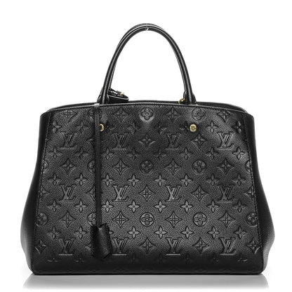 Louis Vuitton Empreinte Montaigne GM Black 1 of 7