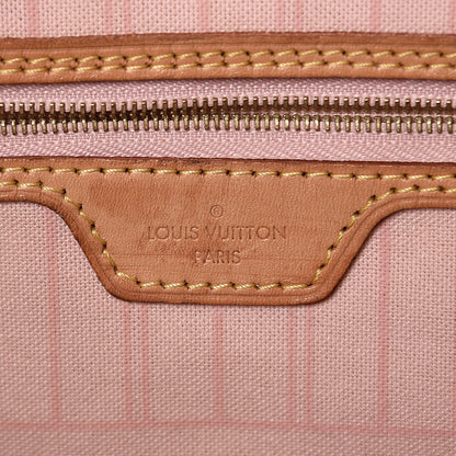 Louis Vuitton Damier Azur Neo Neverfull GM Rose Ballerine 6 of 24