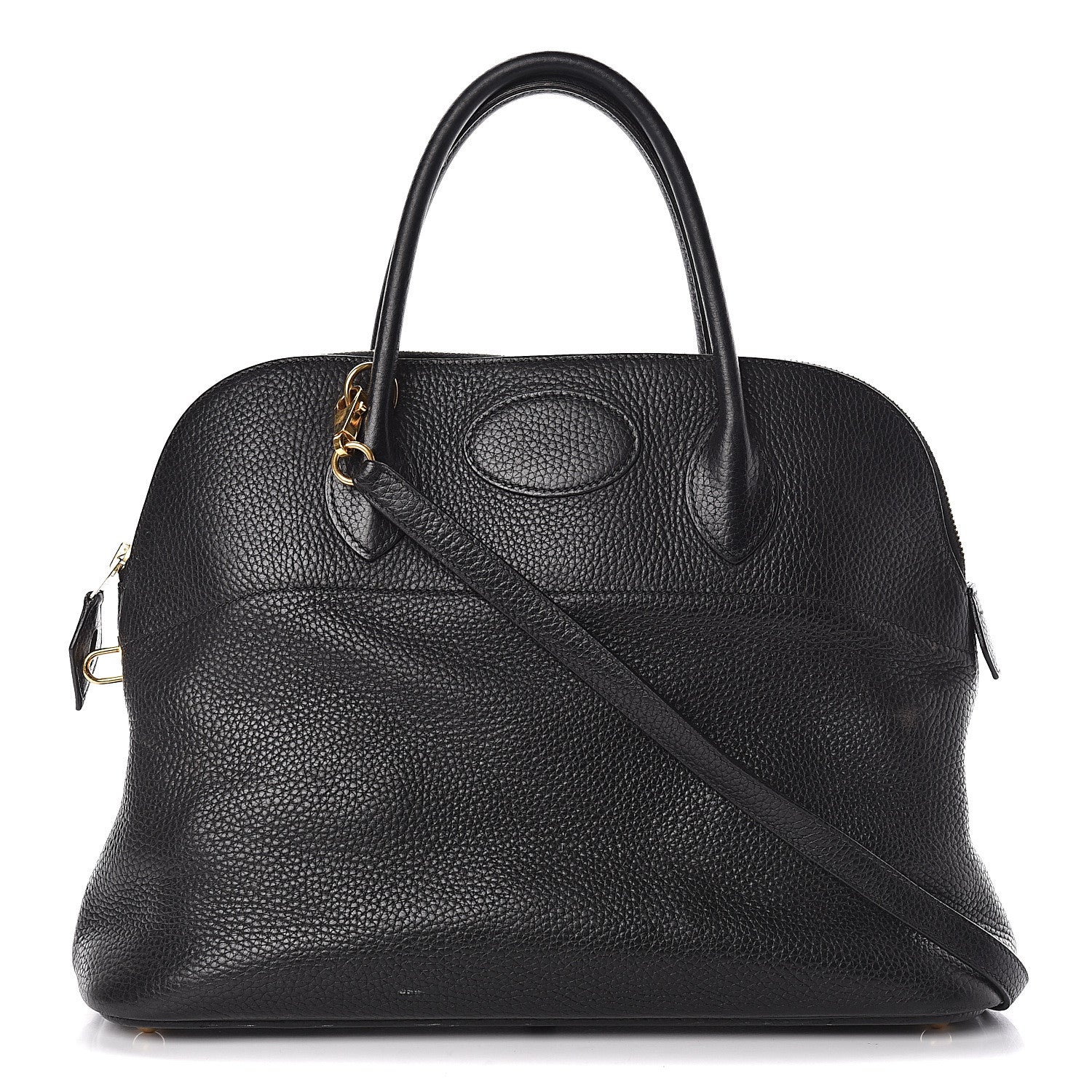 Hermes Taurillon Clemence Bolide 35 Black 1 of 29