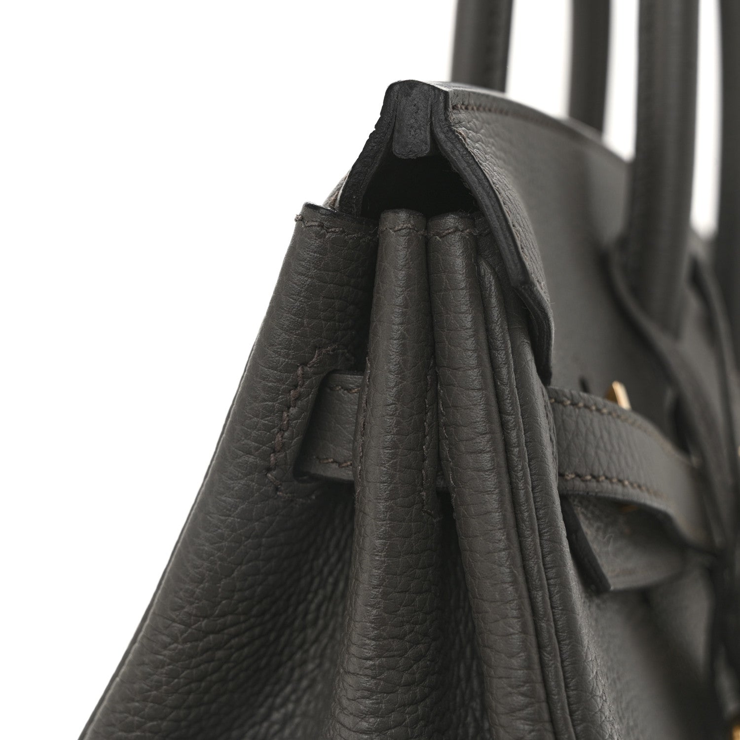 Hermes Togo Birkin 25 Etain 11 of 12