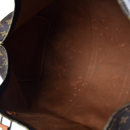 Louis Vuitton Monogram Keepall Bandouliere 55 9 of 12