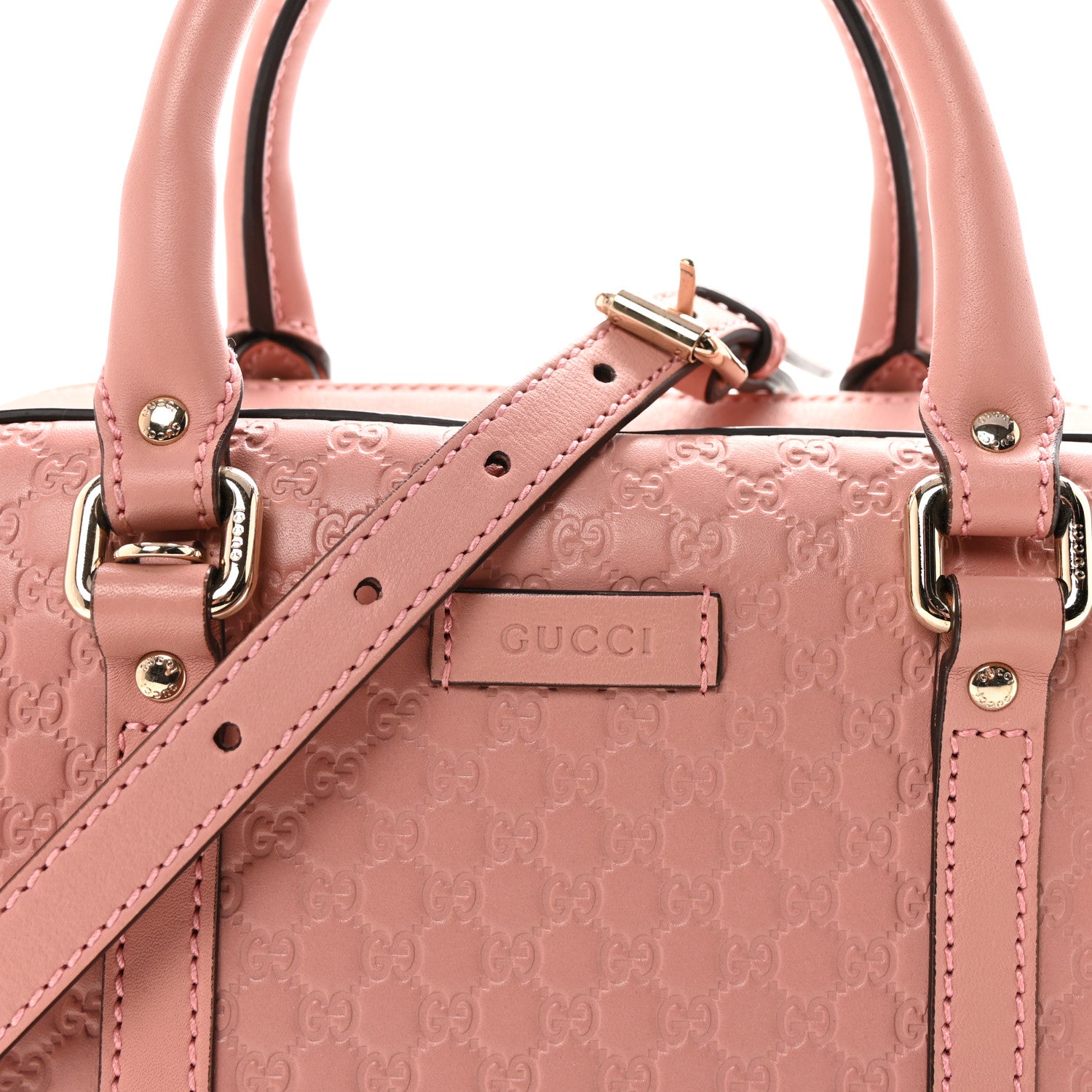 Gucci Soft Microguccissima Medium Crossbody Bag Soft Pink 8 of 10