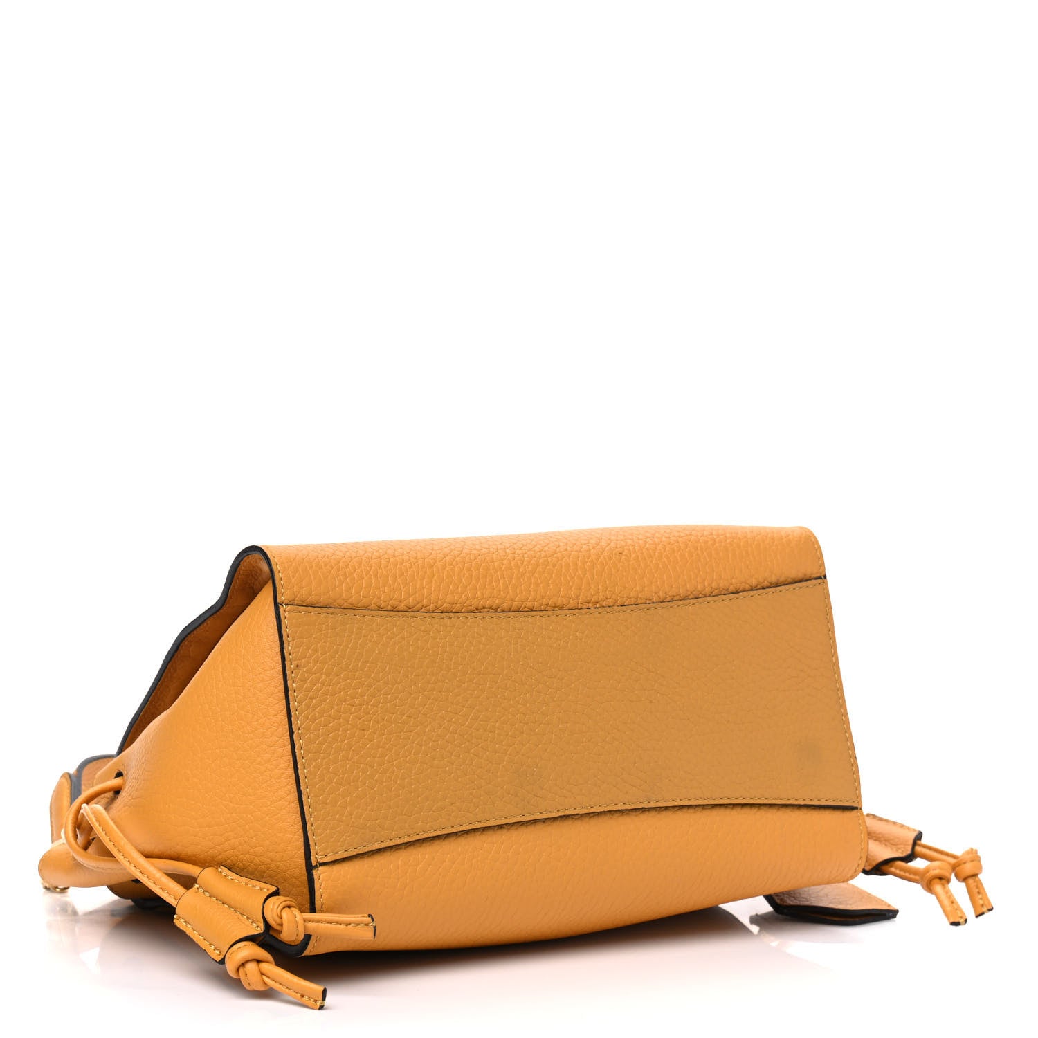 Mulberry Heavy Grain Small Iris Tote Deep Amber 3 of 8