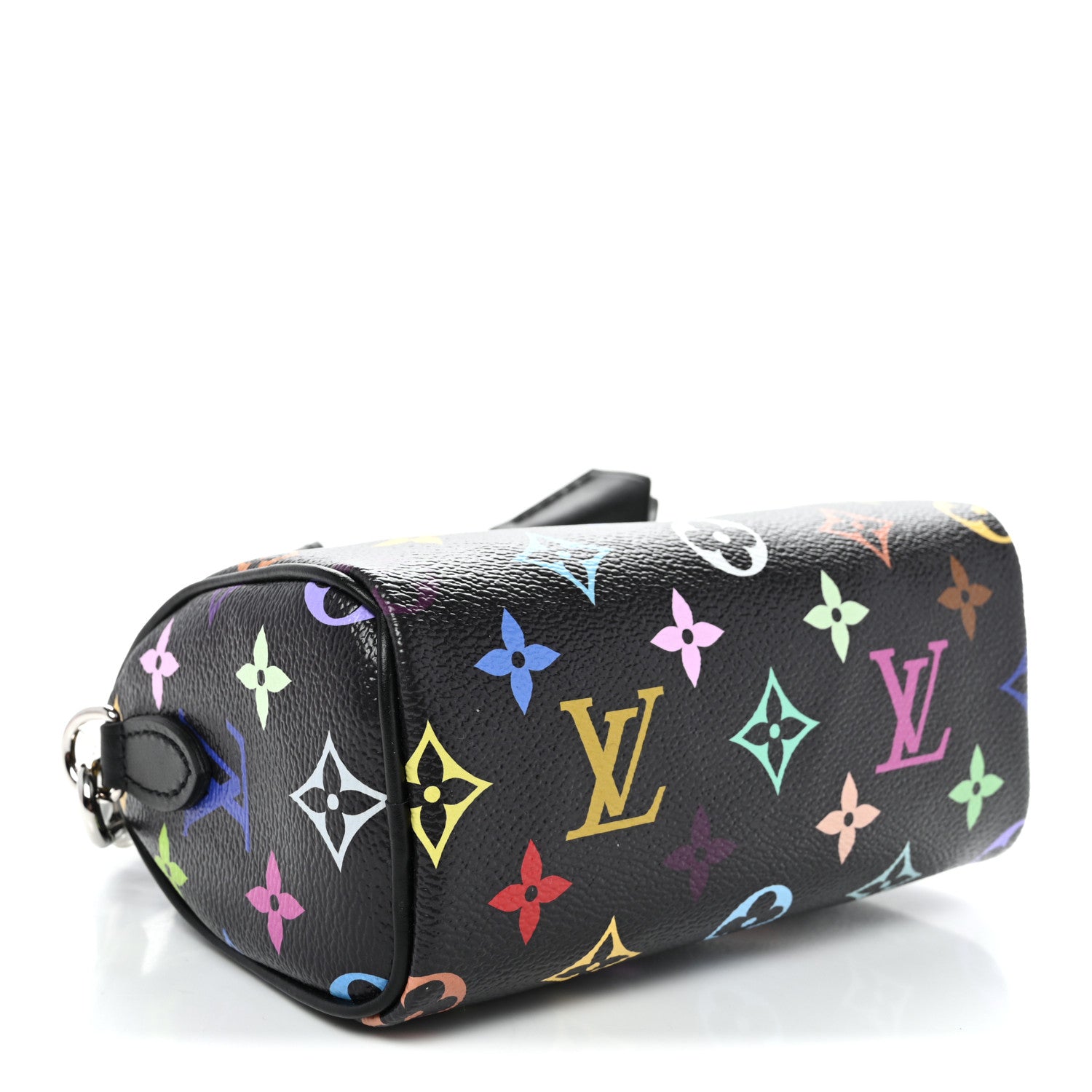 Louis Vuitton LV x TM Monogram Multicolor Nano Speedy Black 4 of 9