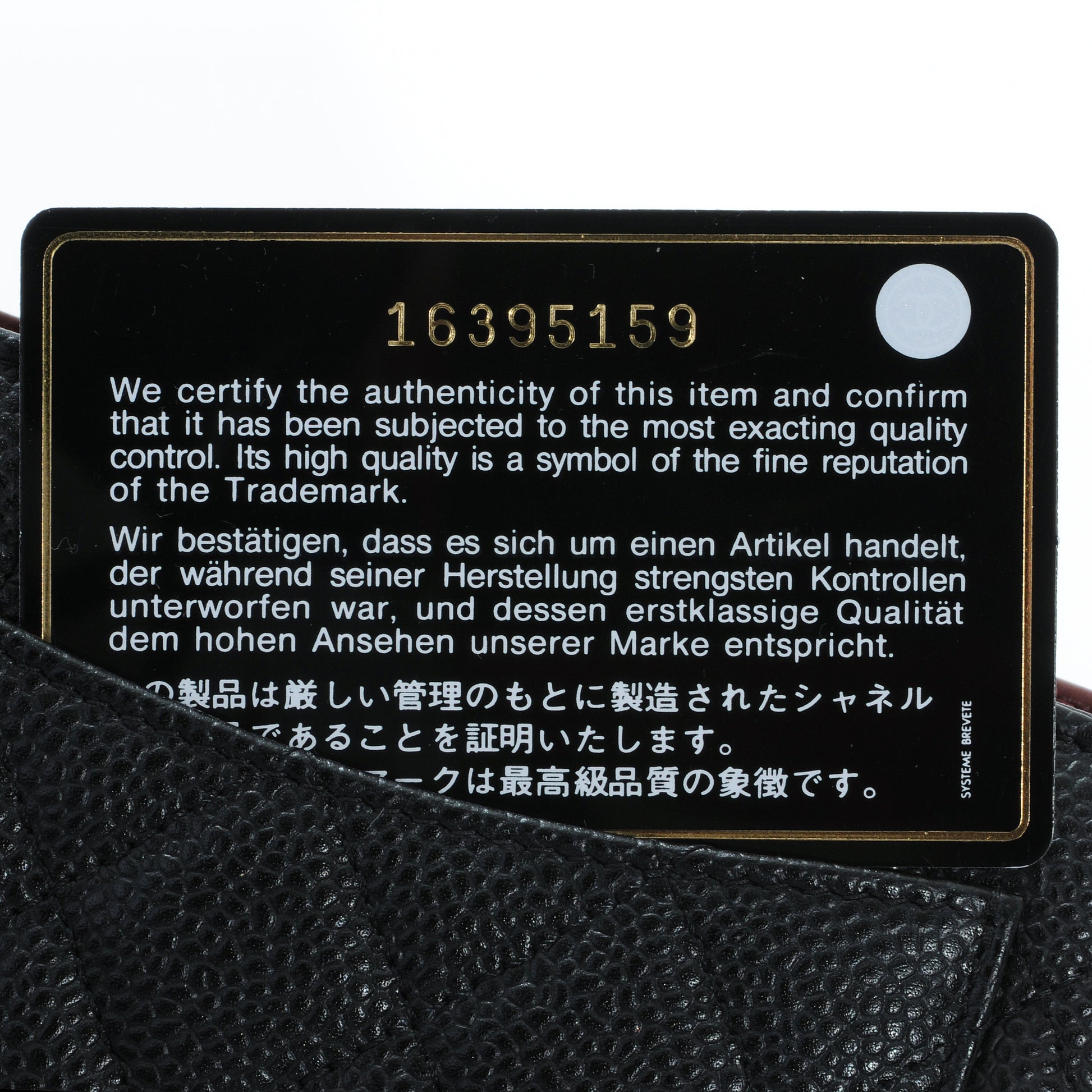 Chanel Caviar Large Zip Wallet Black 7 of 8