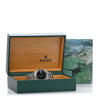 Rolex Stainless Steel 31mm Oyster Perpetual Datejust Watch Black 78240 5 of 5