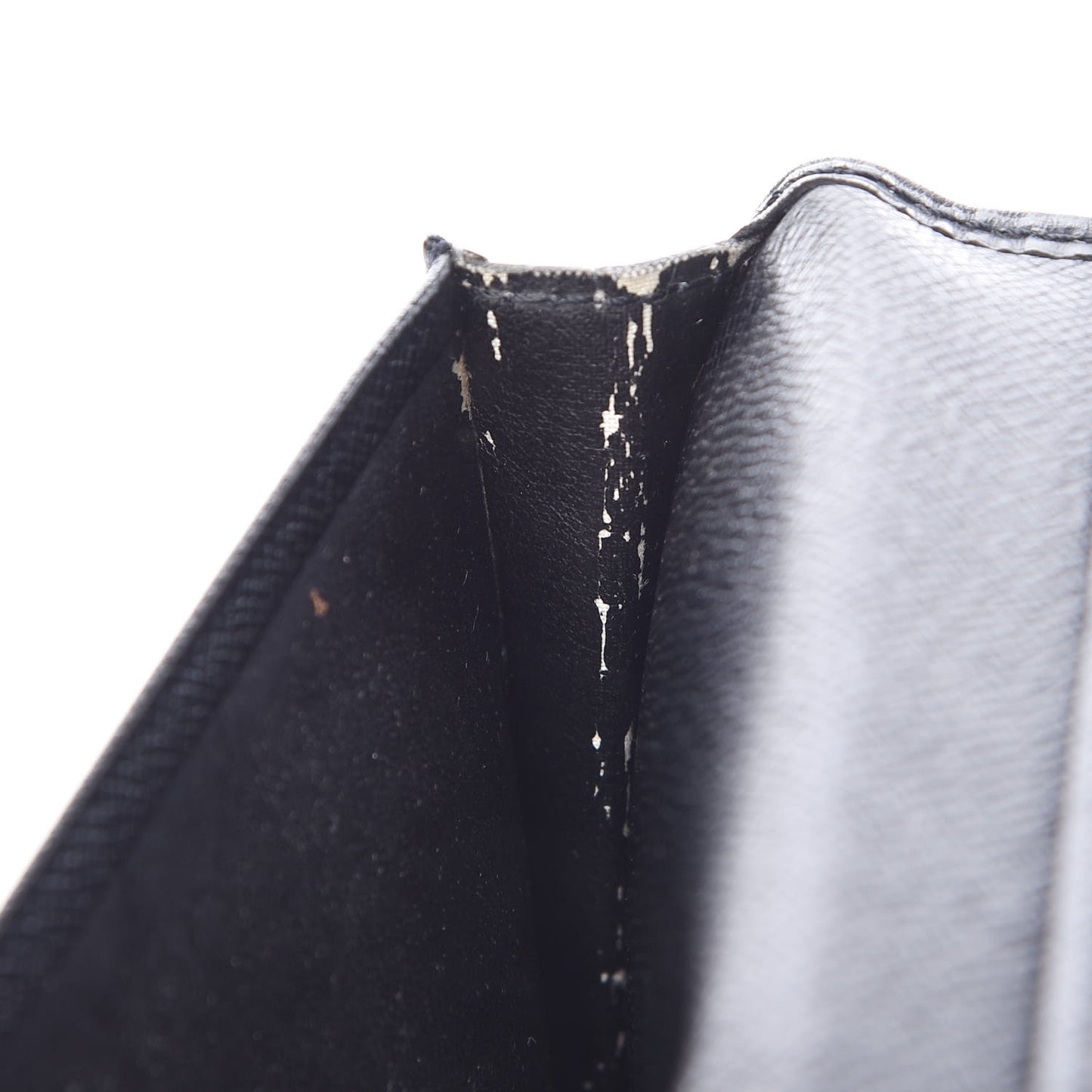 Epi Porte Valeurs Checkbook Wallet Black