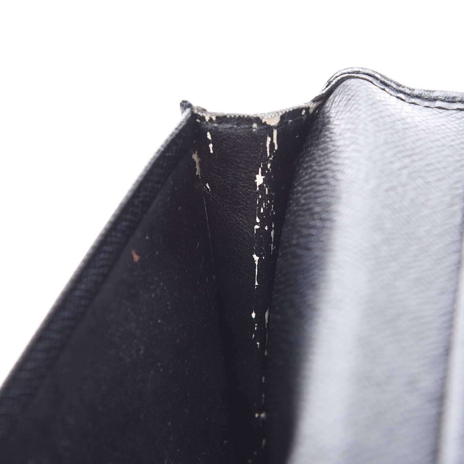Louis Vuitton Epi Porte Valeurs Checkbook Wallet Black 7 of 14