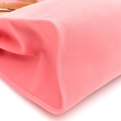 Hermes Toile Vache Hunter Herbag Zip 39 MM Rose Azalee 10 of 13