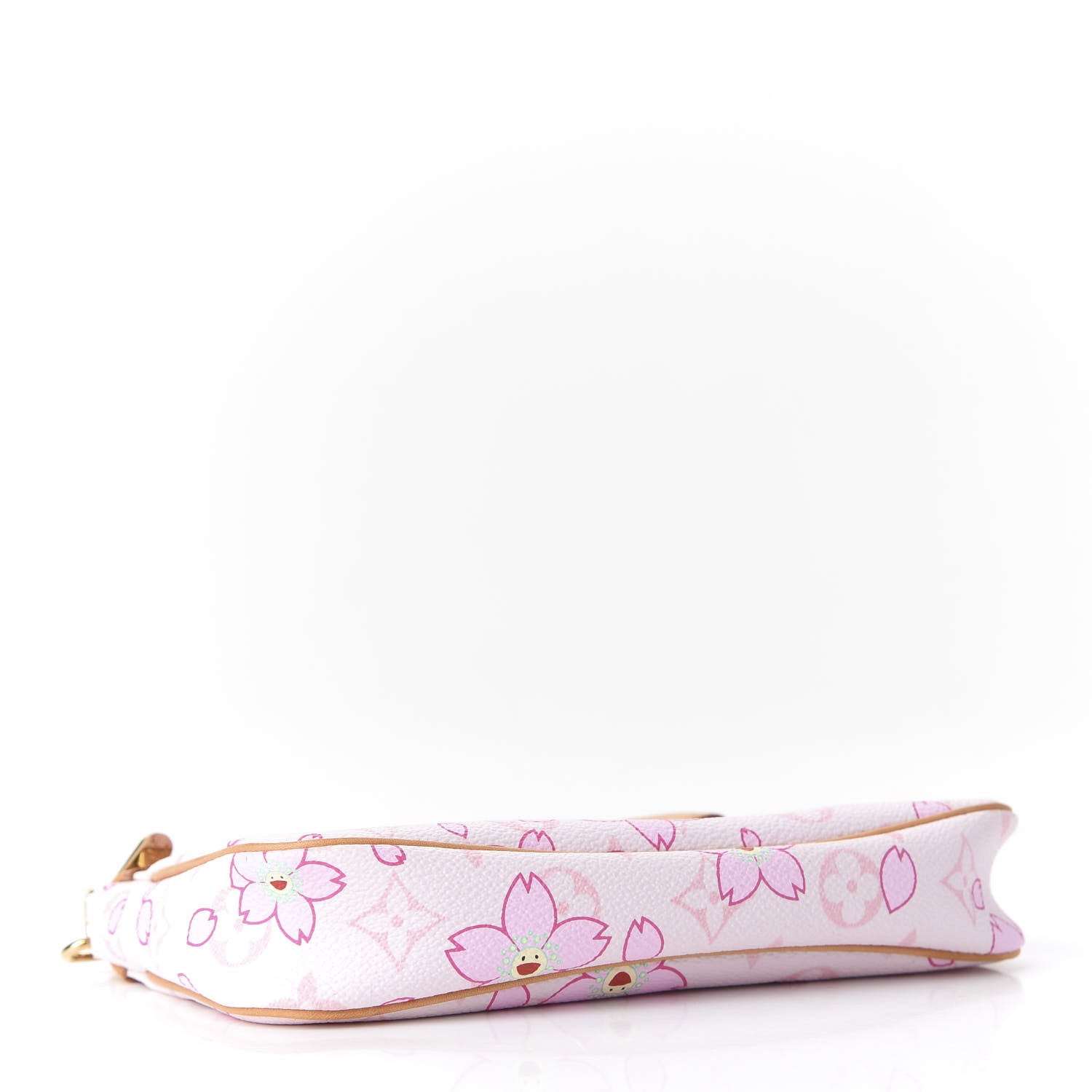 Louis Vuitton Monogram Cherry Blossom Pochette Accessories Pink 3 of 9