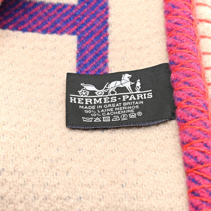 Hermes Wool Cashmere Avalon Vibration Blanket 3 of 4