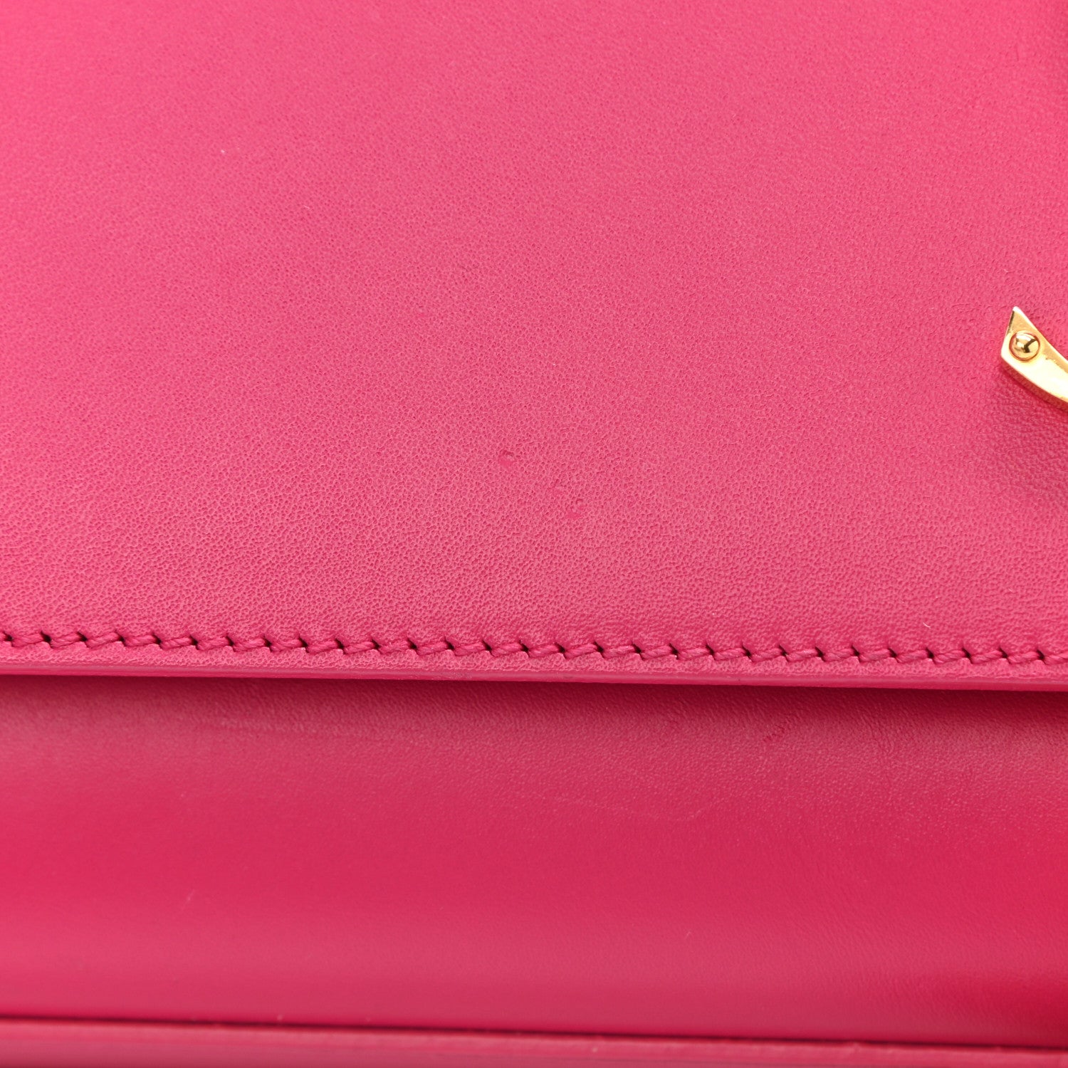 Saint Laurent Smooth Calfskin Medium Classic Monogram Kate Tassel Satchel Fuchsia 15 of 15