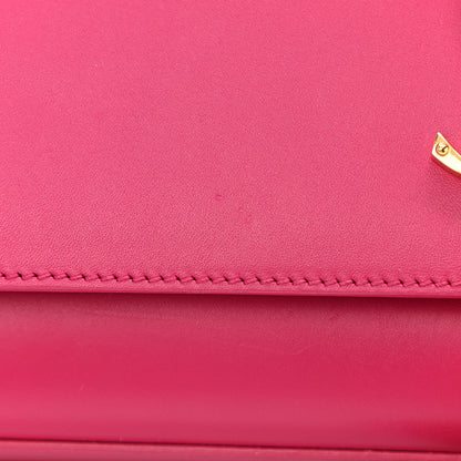 Saint Laurent Smooth Calfskin Medium Classic Monogram Kate Tassel Satchel Fuchsia 15 of 15