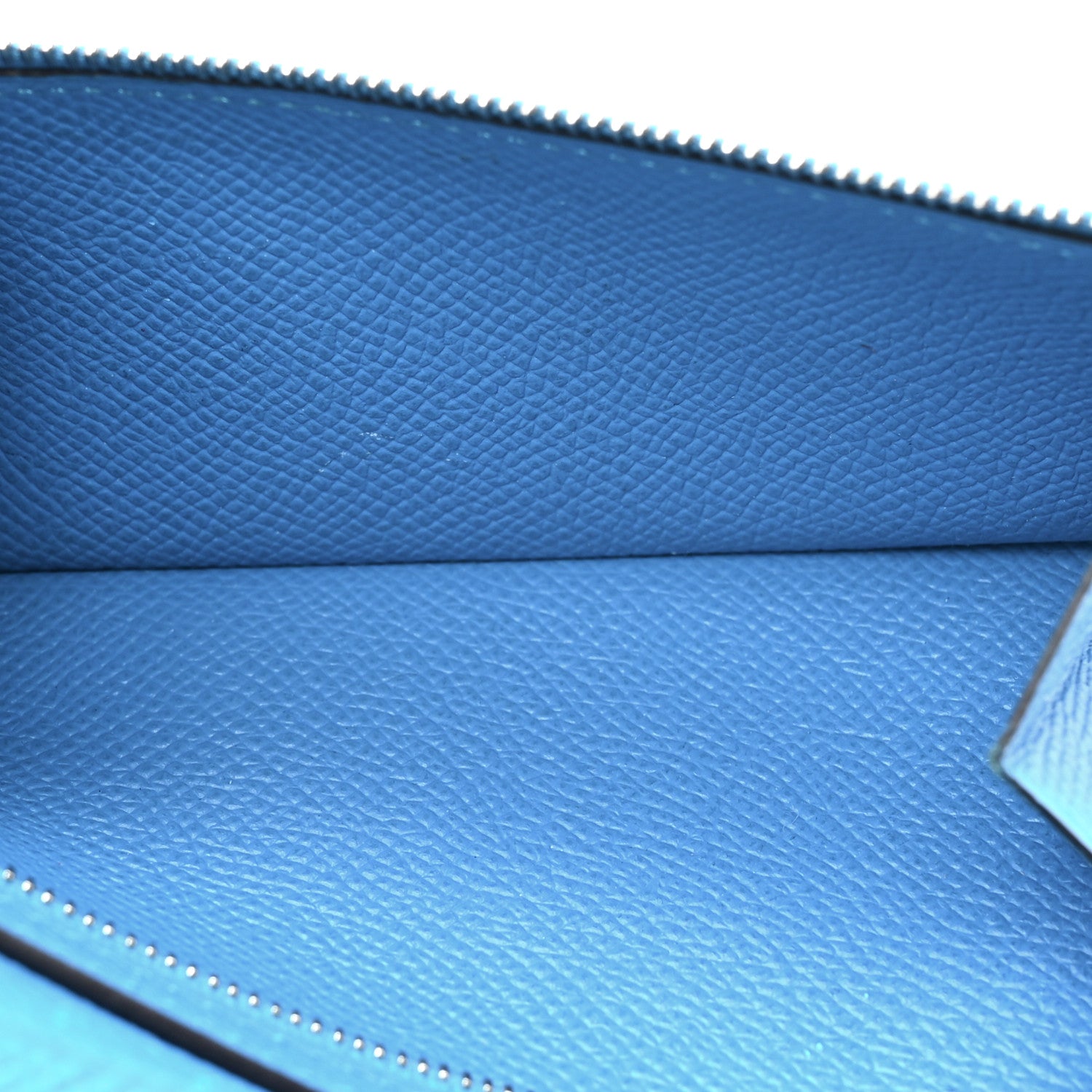 Hermes Epsom Bearn Gusset Wallet Bleu Zanzibar 5 of 18