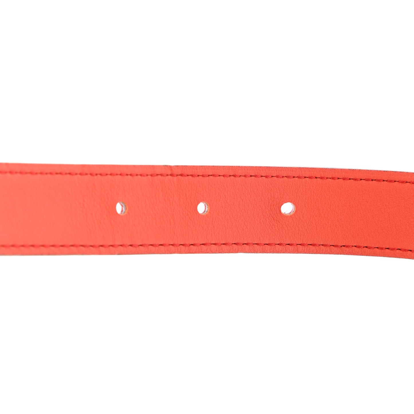 Swift Epsom 24mm Belt Strap 90 Orange Poppy Rose Azalee