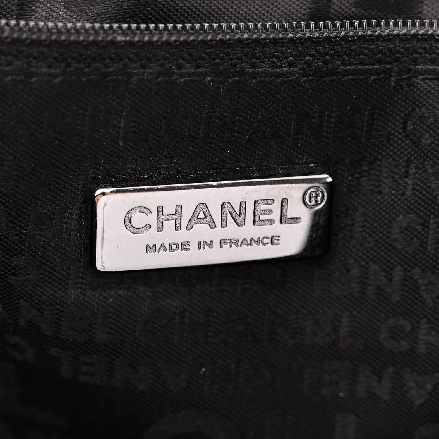Chanel Aged Calfskin Vintage Ligne Flap Black 6 of 10