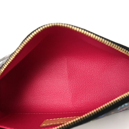 Louis Vuitton Monogram Multicolor Cosmetic Pouch Black Grenade 5 of 6
