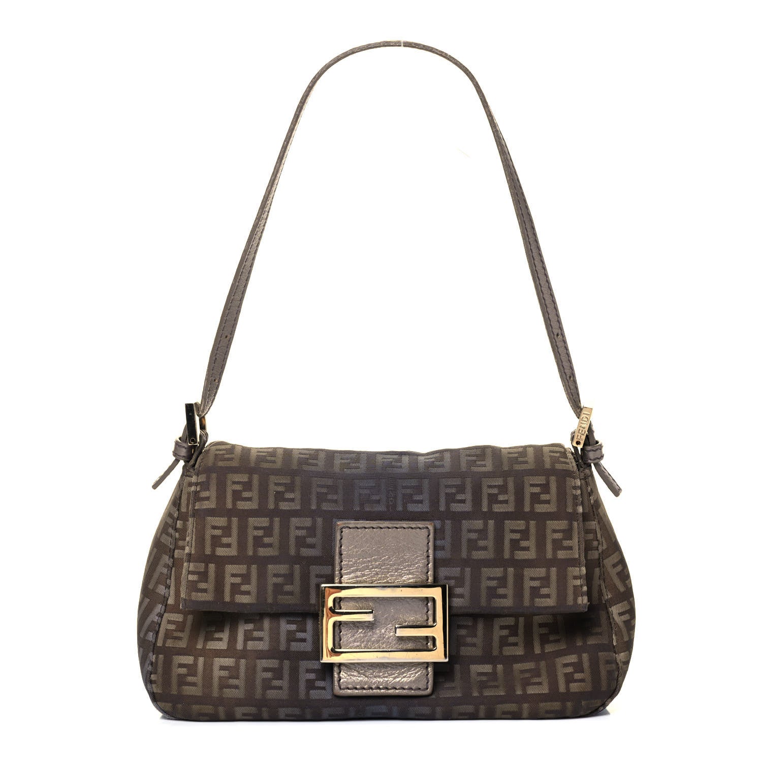 Fendi Zucchino Mini Mama Baguette 1 of 10