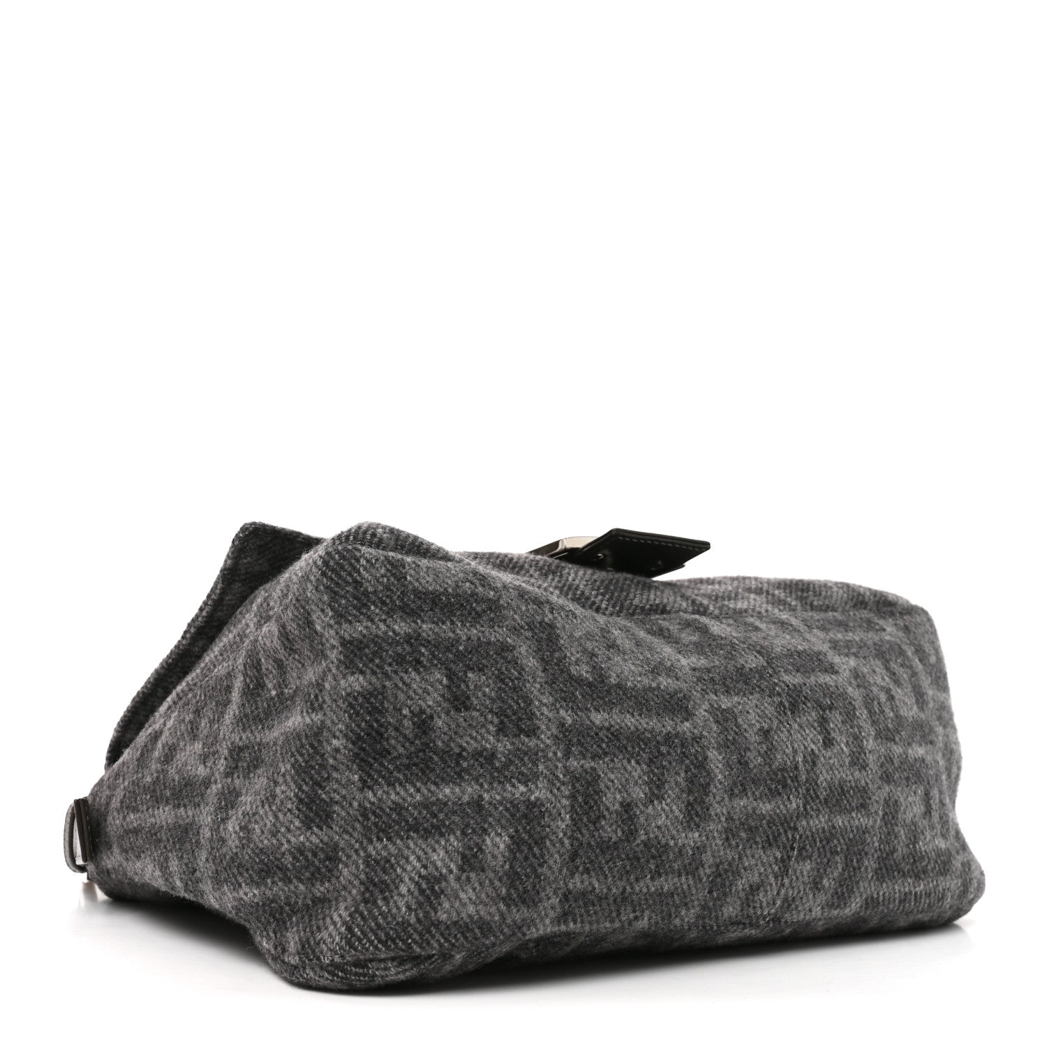 Fendi Wool Zucca Mama Baguette Grey 4 of 10