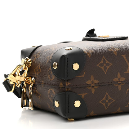 Louis Vuitton Monogram Petite Malle Souple Black 7 of 8