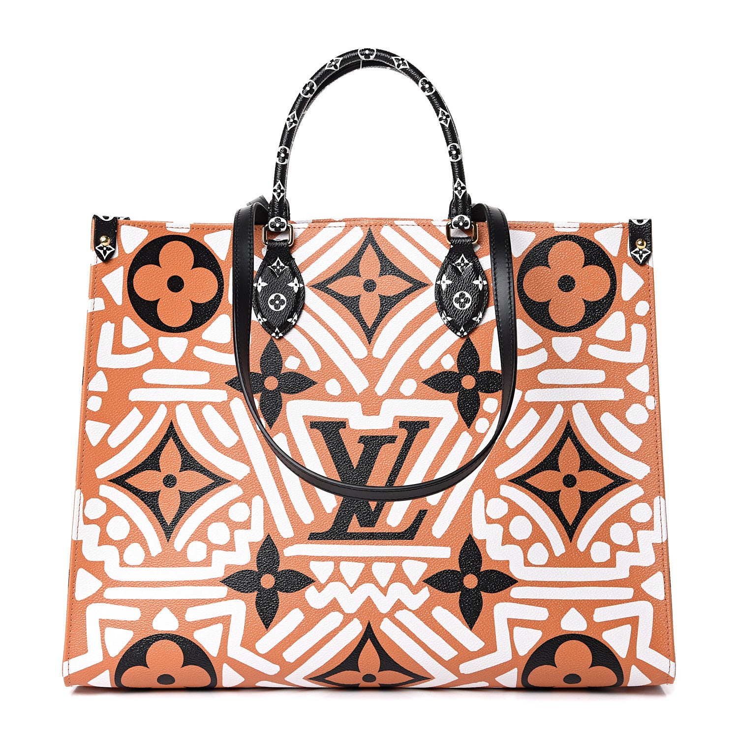 Louis Vuitton Monogram Giant Crafty Onthego GM Crème Caramel 1 of 10