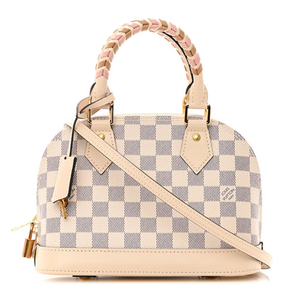 Louis Vuitton Damier Azur Braided Alma BB 1 of 12