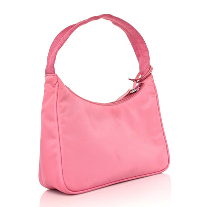 Prada Tessuto Nylon Mini Re-Edition 2000 Bag Begonia 3 of 12