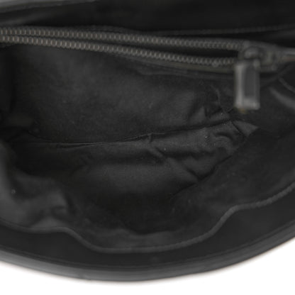 Saint Laurent Calfskin Y Quilted Monogram Monochrome Medium Loulou Chain Satchel Black 5 of 10