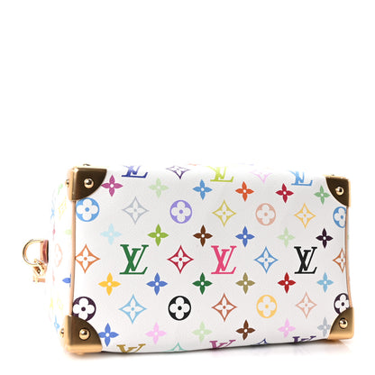 Louis Vuitton LV X TM Monogram Multicolor Speedy Bandouliere 25 White 4 of 10
