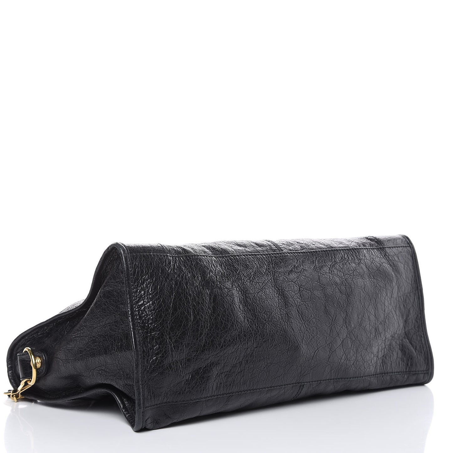 Agneau Giant 12 Gold Hardware Part Time Black