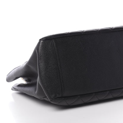 Chanel Caviar Quilted Grand Shopping Tote GST Black 9 of 11
