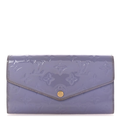 Louis Vuitton Vernis Sarah Wallet NM  Lilac 1 of 6