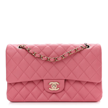 Chanel Caviar Quilted Medium Double Flap Pink 1 of 11