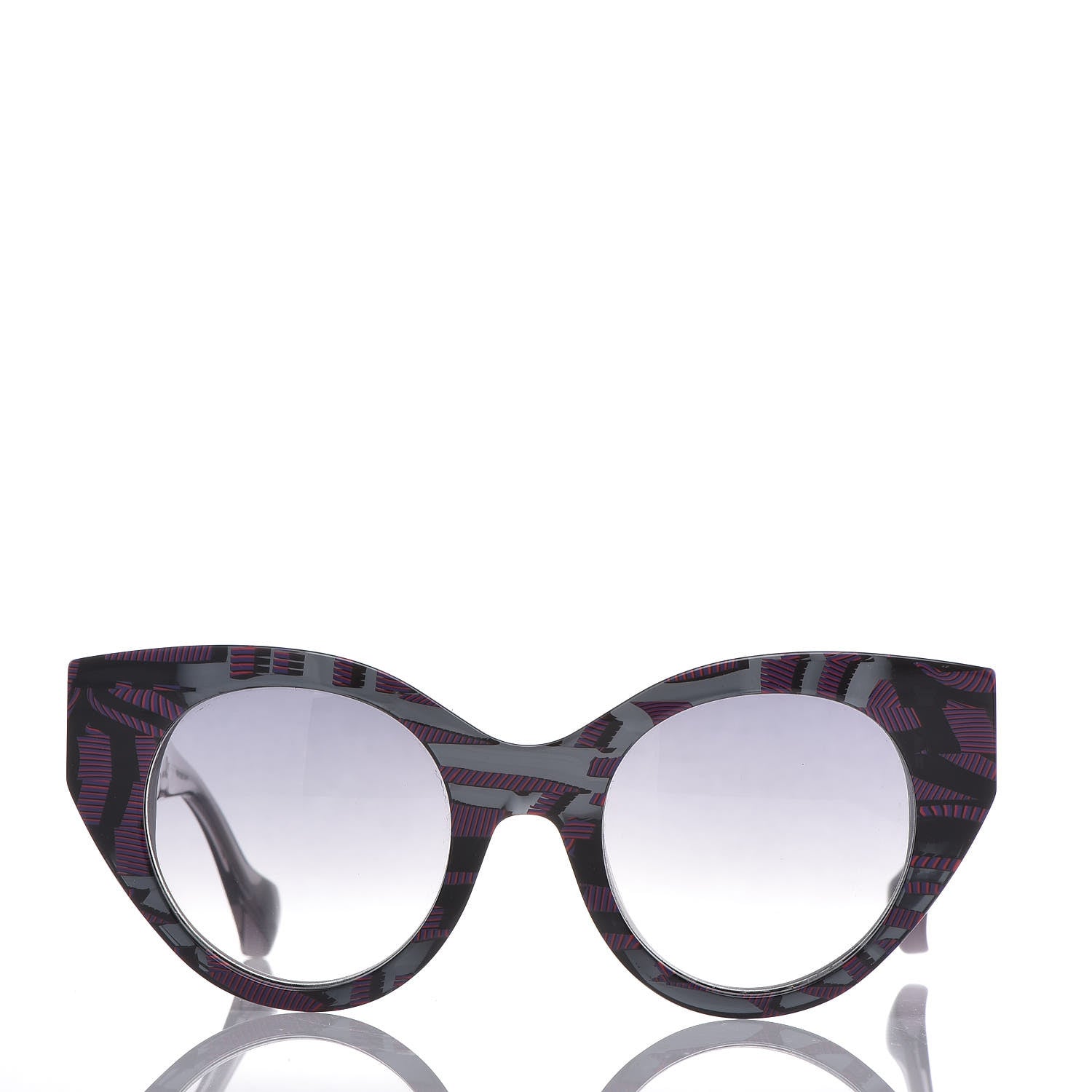 Fendi Cat Eye Fanny Sunglasses FF 0105/S Grey 3 of 7