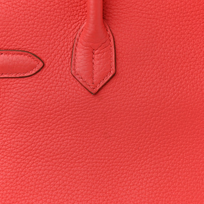 Hermes Togo Birkin 30 Rose Jaipur 10 of 13