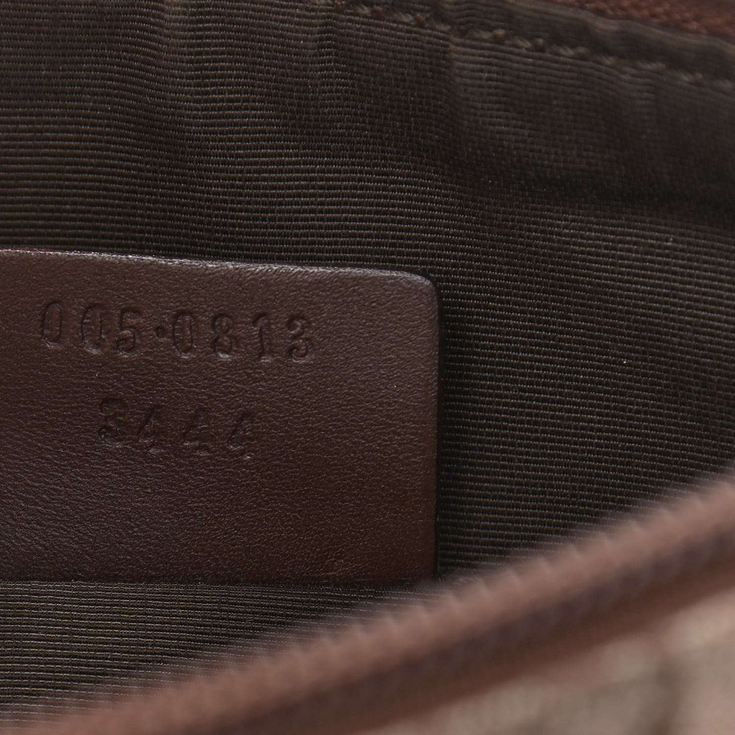 Gucci Monogram Pochette Brown 6 of 13