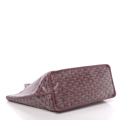 Goyard Goyardine Reversible Anjou PM Burgundy 7 of 22