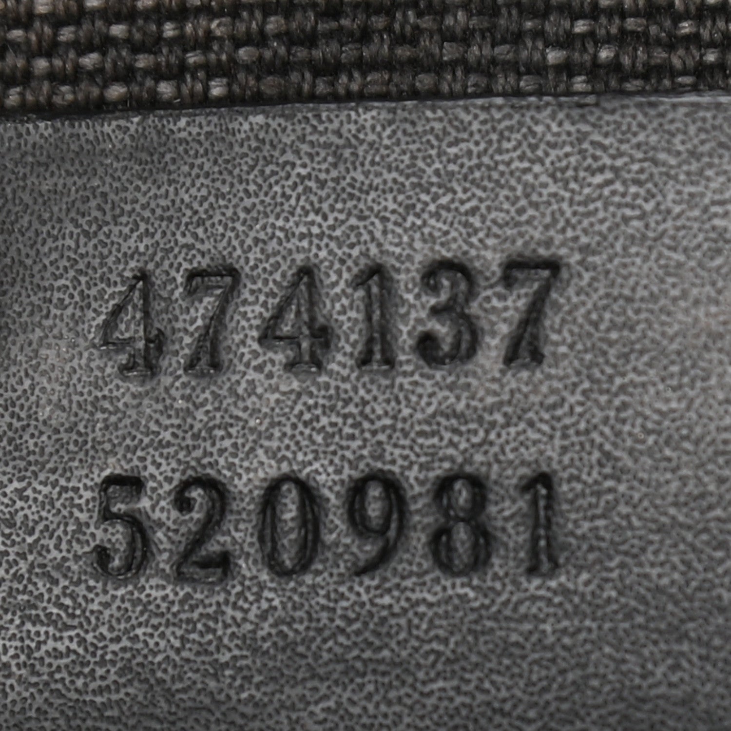 Gucci GG Supreme Monogram Appia Calfskin Web Flat Messenger Bag Black Grey 7 of 12