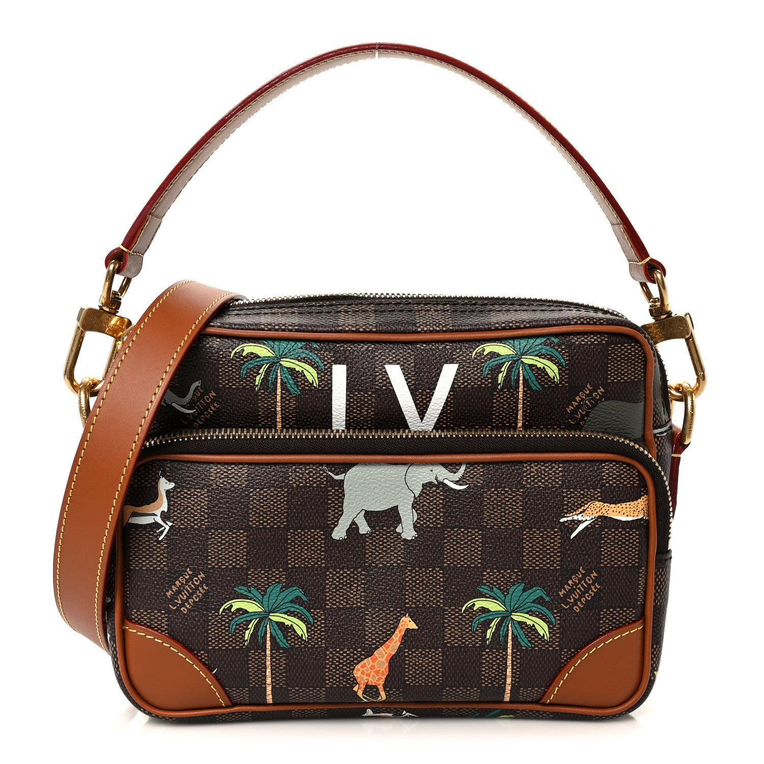 Louis Vuitton X The DARJEELING LIMITED Damier Ebene Nil MM 1 of 11