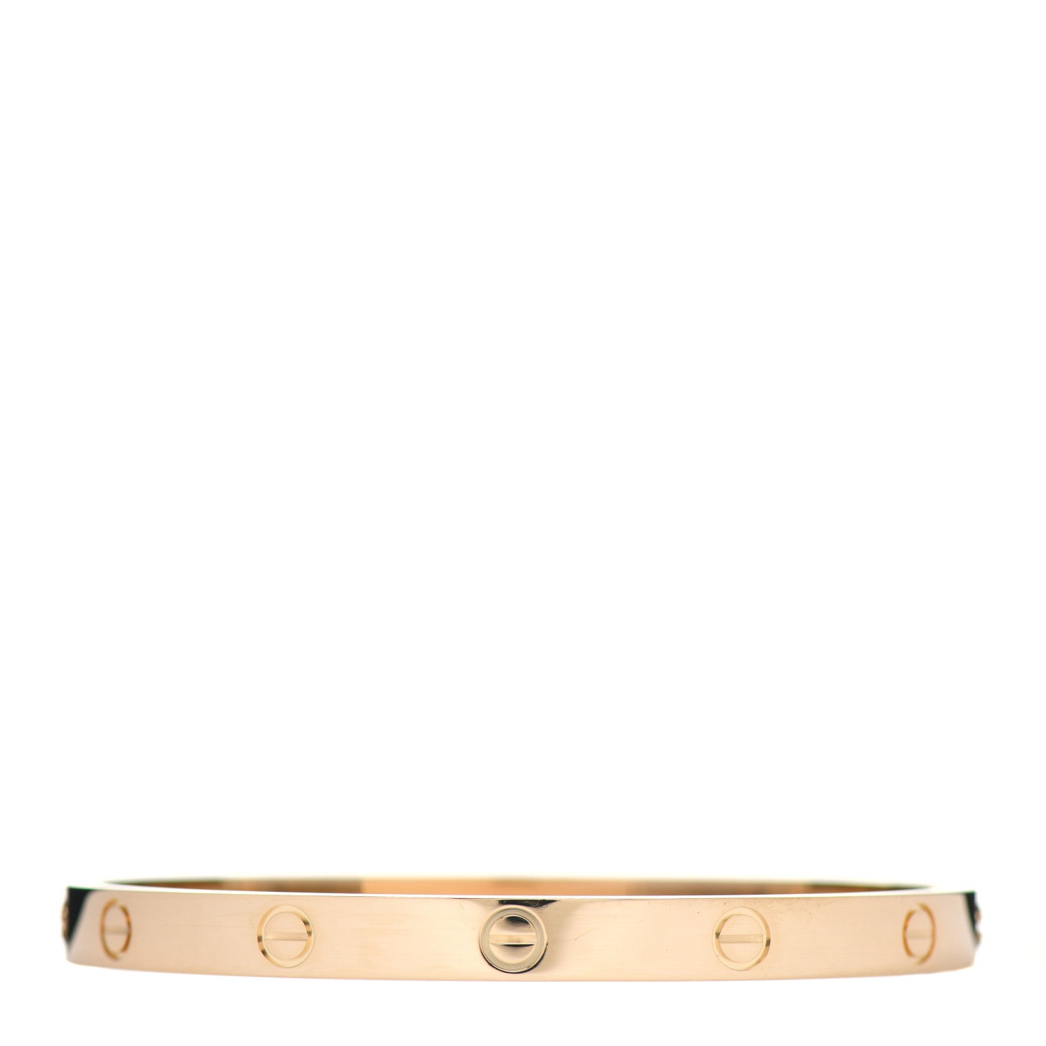 Cartier 18K Yellow Gold LOVE Bracelet 19 1 of 4