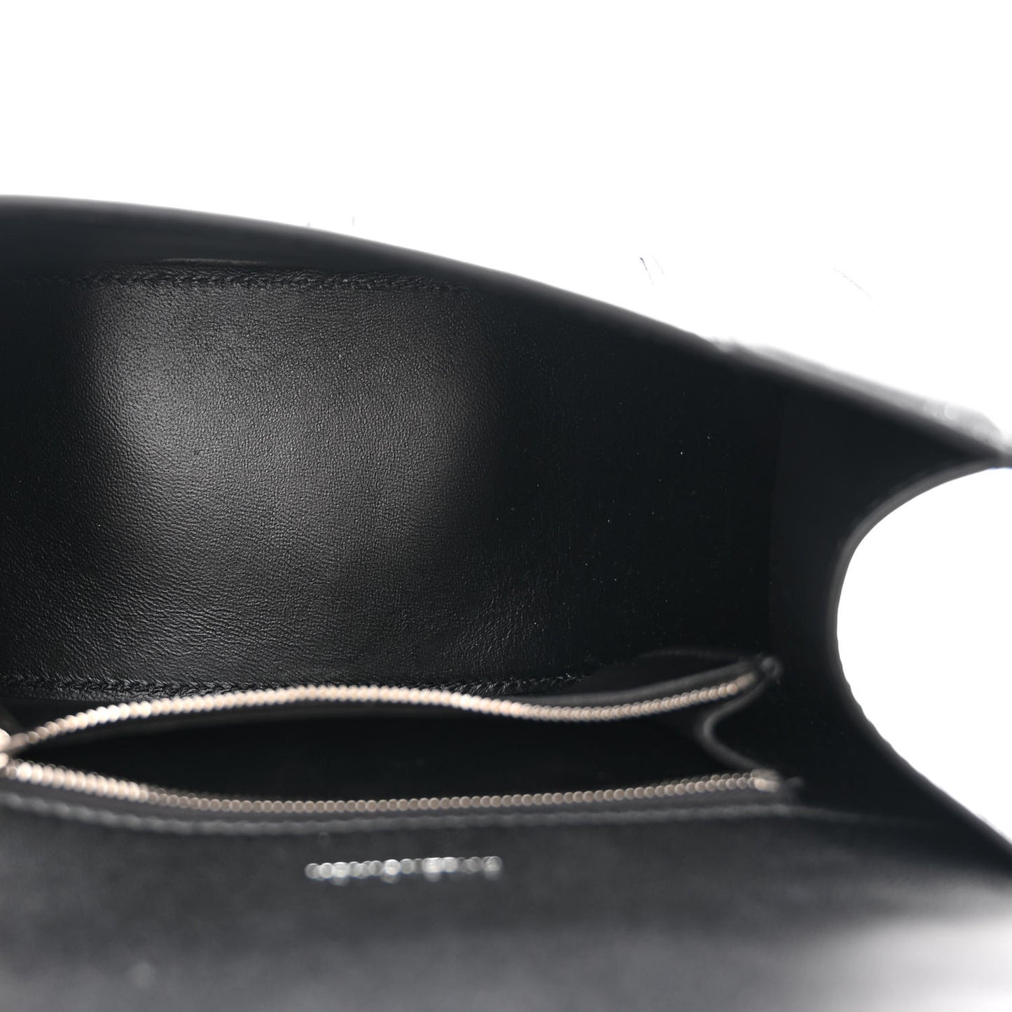 Smooth Calfskin Spray Polka Dot Small Hourglass Top Handle Bag Black White