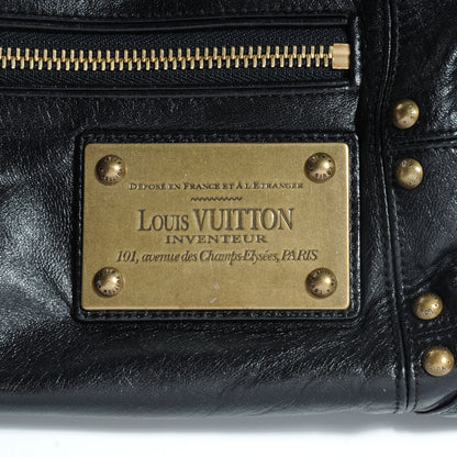 Louis Vuitton Lambskin Riveting Black 8 of 10