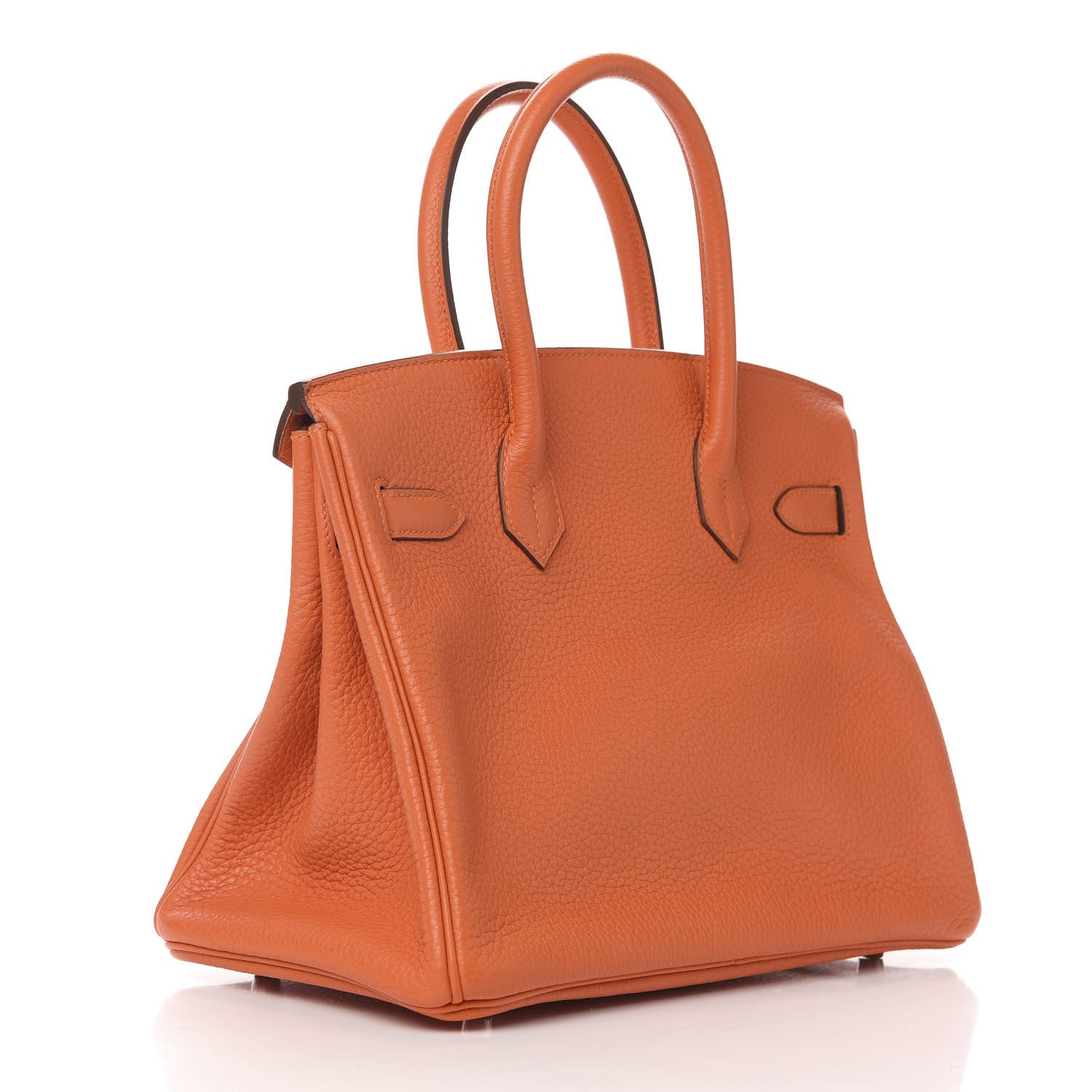Hermes Taurillon Clemence Birkin 30 Feu 4 of 13