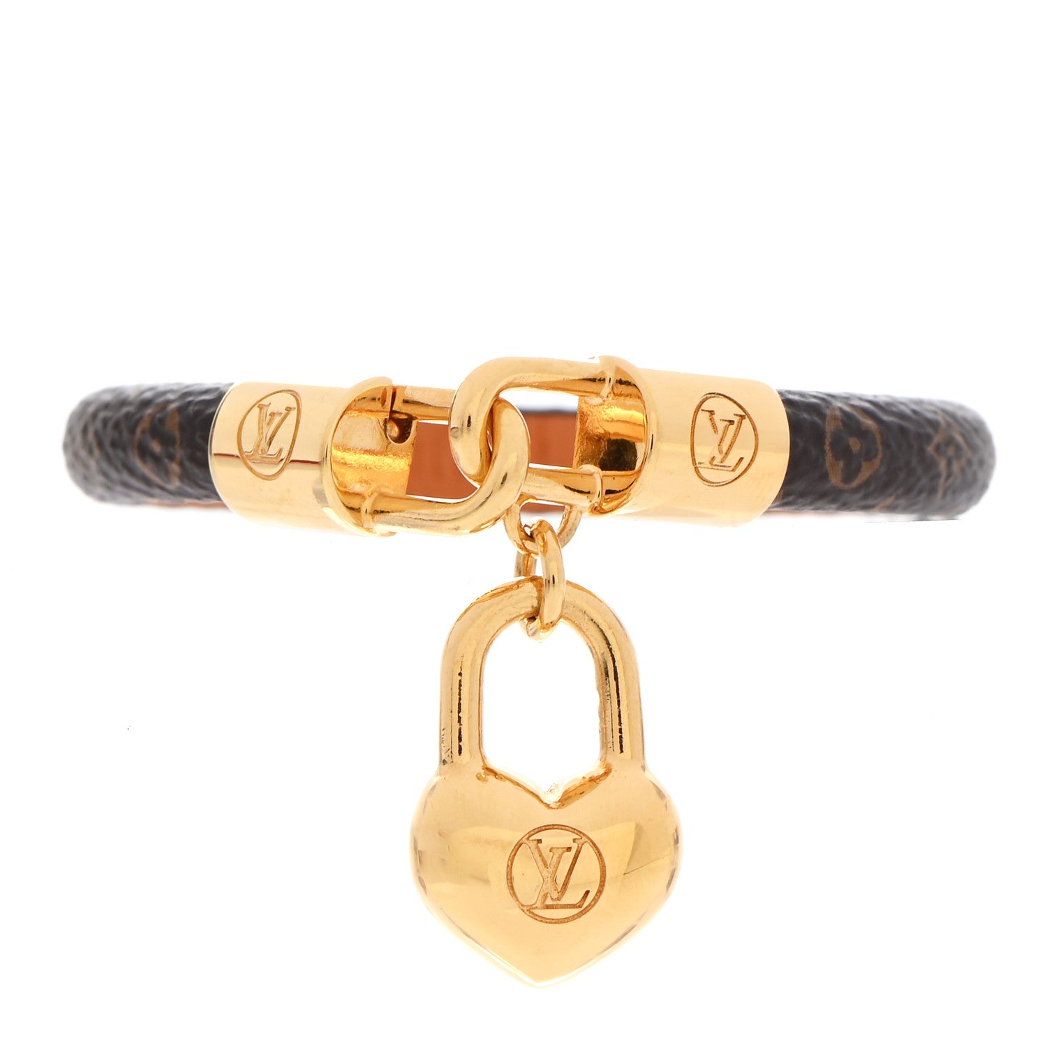 Louis Vuitton Monogram Crazy In Lock Bracelet 17 1 of 8